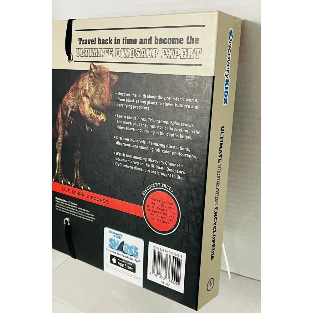 Ultimate Dinosaurs Encyclopedia w/DVD (Discovery Kids) (Discovery Book + DVD...